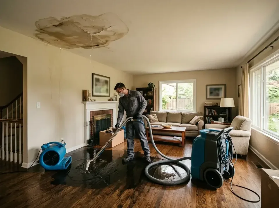attic-pipe-burst-ceiling-drip-008 — frequently asked questions, Water Damage Restoration & Carpet Care in Georgetown, KY